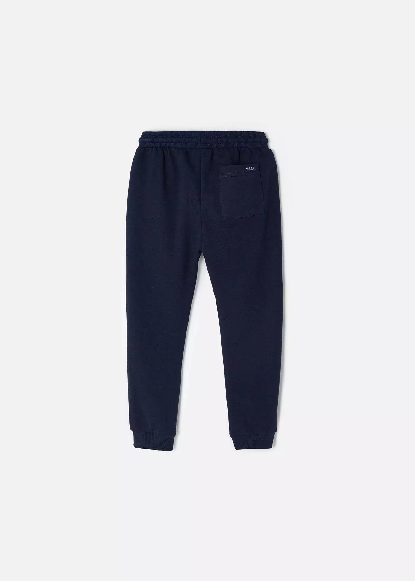 Mayoral Mini Basic Cuffed Fleece Sweatpants _Navy 742-68