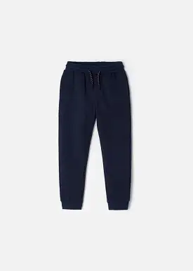 Mayoral Mini Basic Cuffed Fleece Sweatpants _Navy 742-68