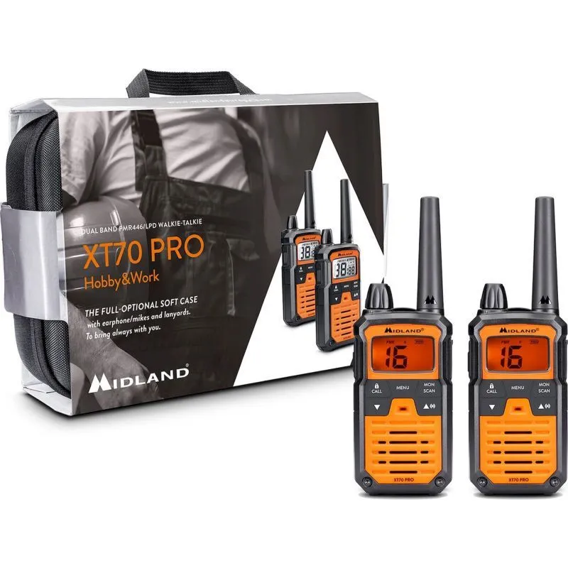 Midland  XT70 Pro Hobby & Work - Walkie talkies