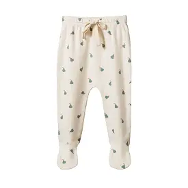 Nature Baby Footed Rompers - Petite Pear