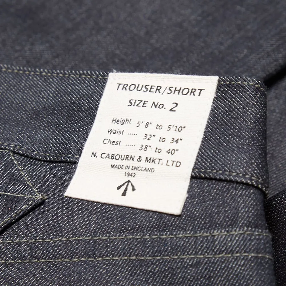 Nigel Cabourn Work JeanStock Indigo