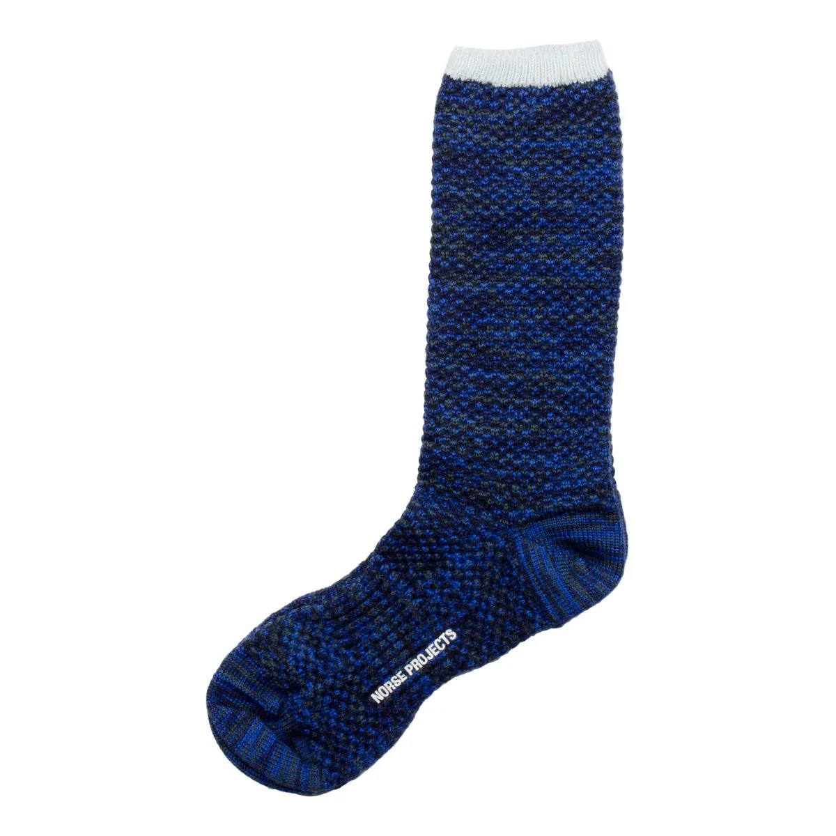 Norse Projects - Bjarki Blend Socks - Cornflower Blue