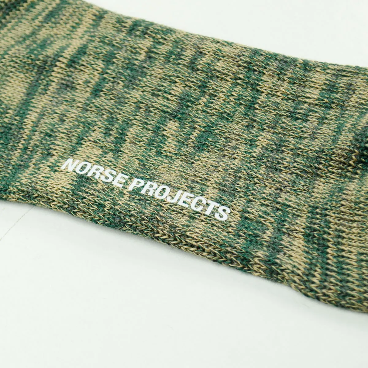 Norse Projects - Bjarki Blend Socks - Quartz Green