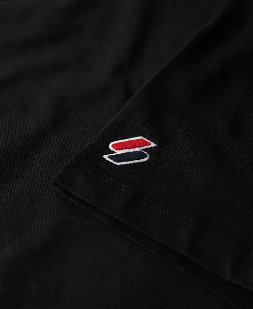 Osaka Logo Loose T-Shirt | Black