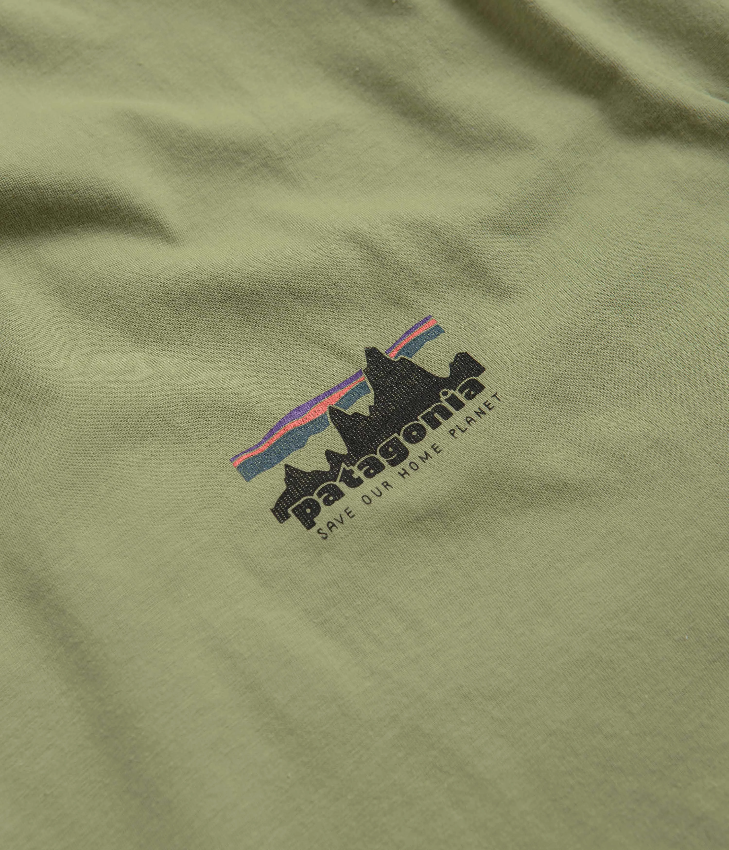 Patagonia 73 Skyline Organic T-Shirt - Buckhorn Green