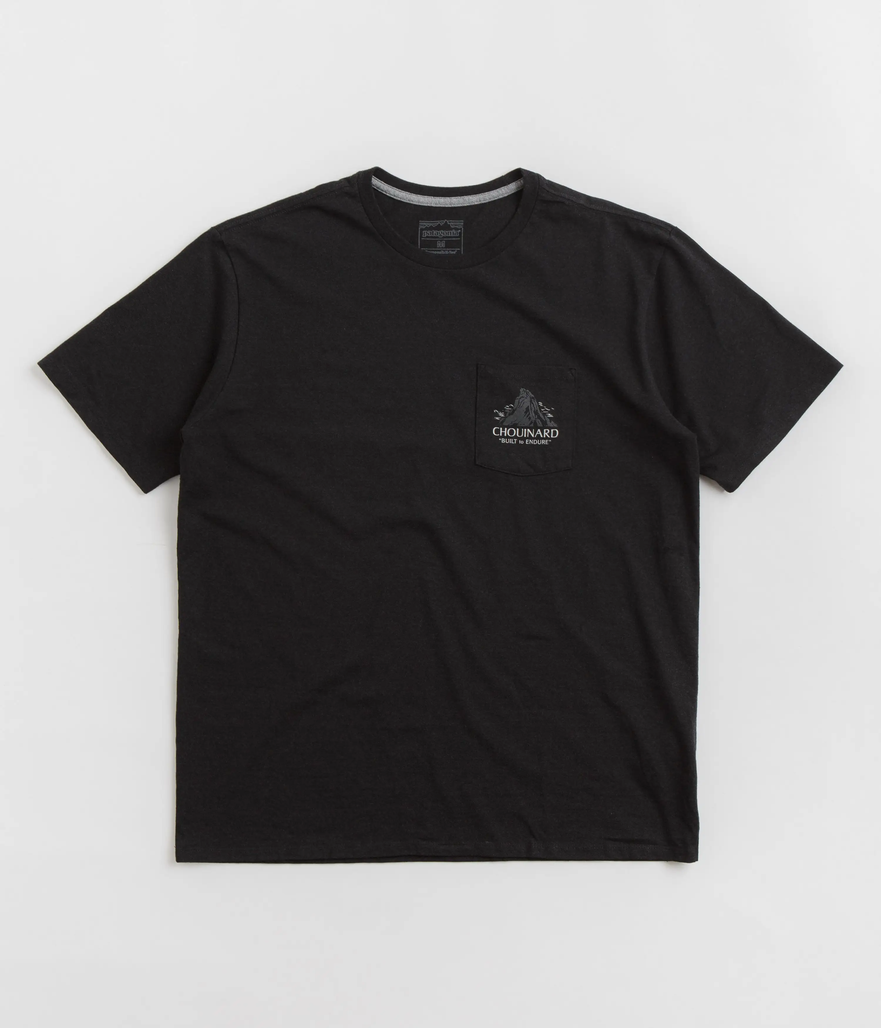 Patagonia Chouinard Crest Pocket Responsibili-Tee T-Shirt - Ink Black