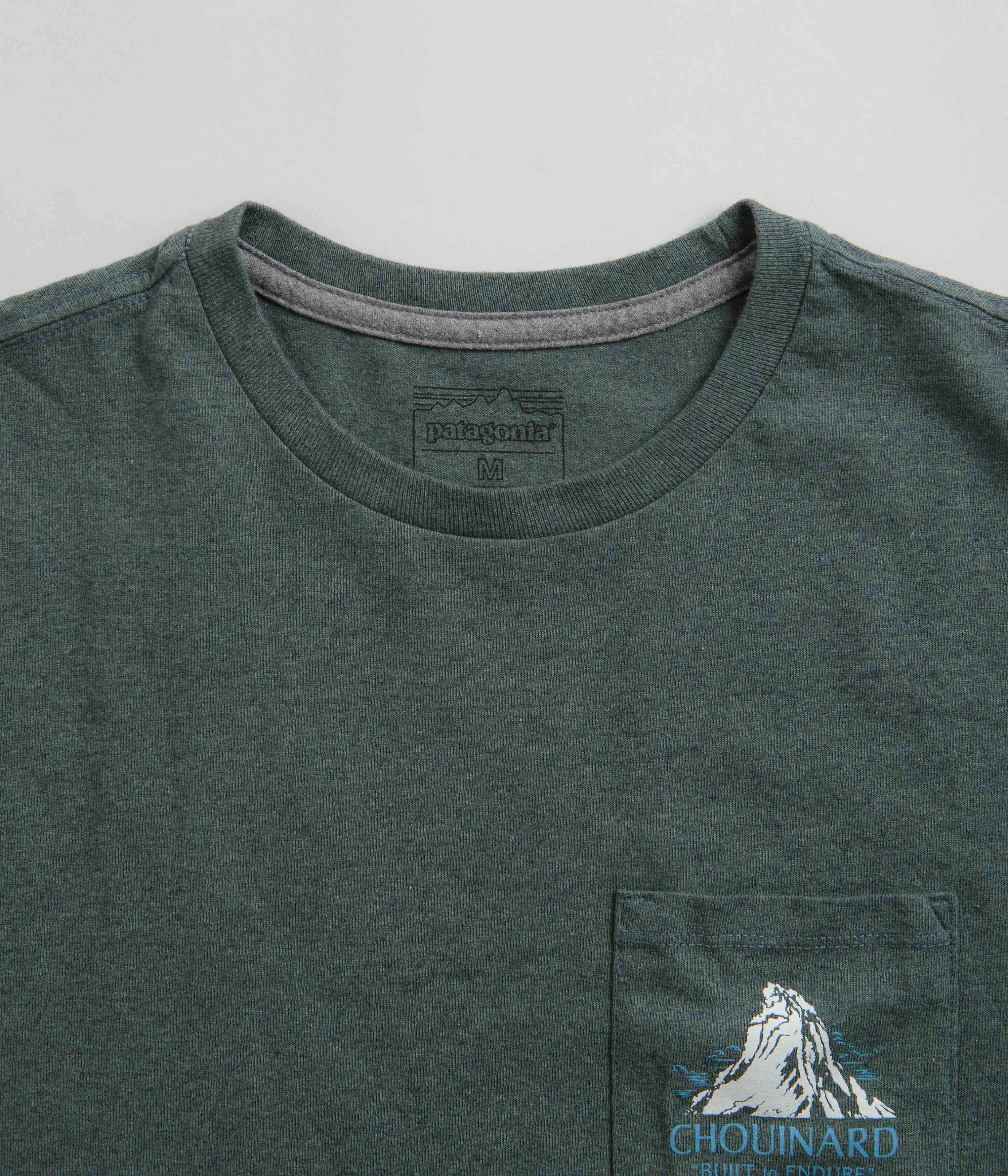 Patagonia Chouinard Crest Pocket Responsibili-Tee T-Shirt - Nouveau Green