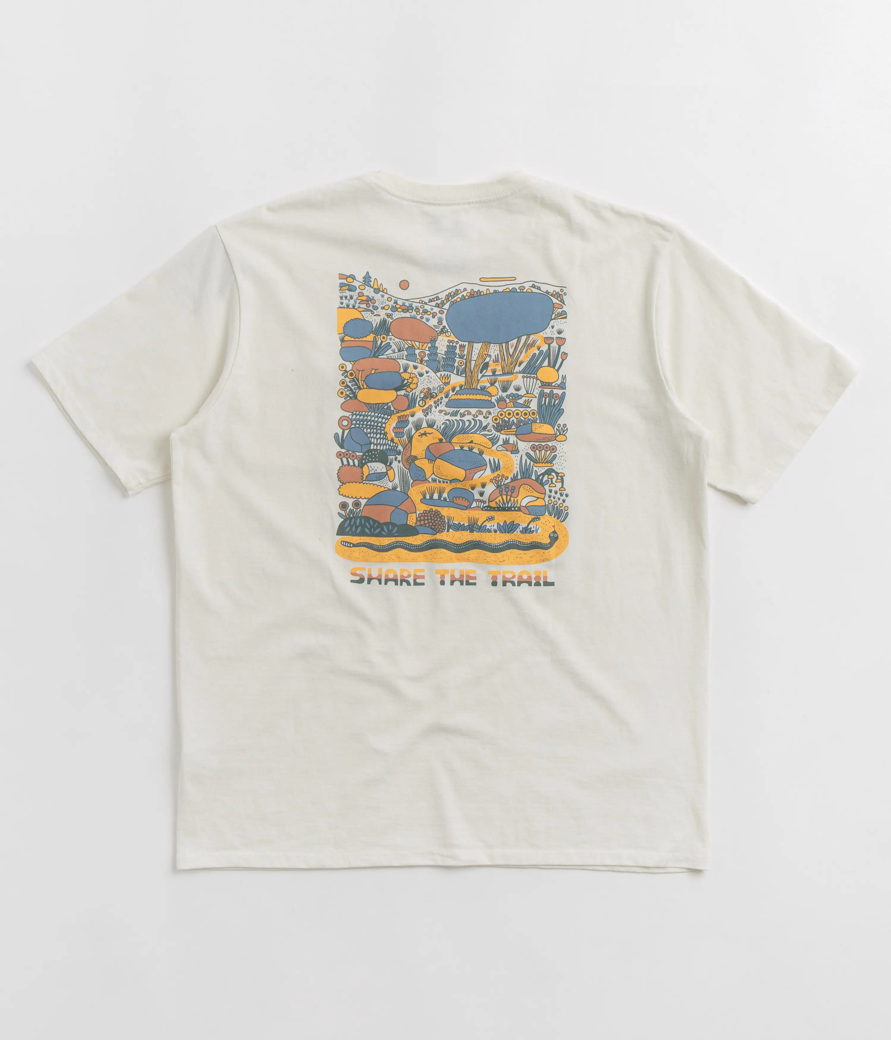 Patagonia Commontrail Pocket Responsibili-Tee T-Shirt - Birch White