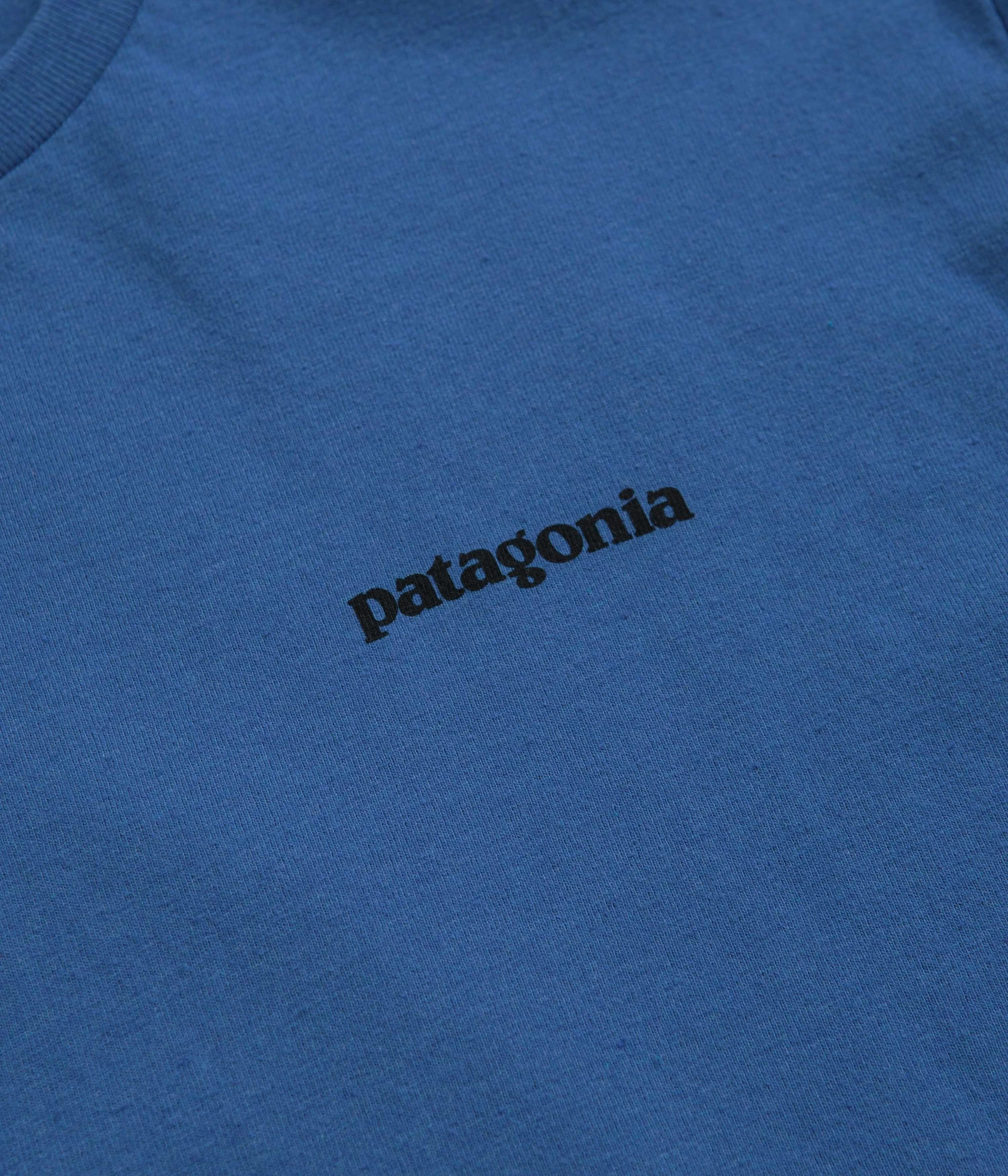 Patagonia P-6 Logo Responsibili-Tee T-Shirt - P-6 Outline: Vessel Blue