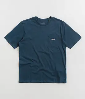 Patagonia Regenerative Organic Pocket T-Shirt - Tidepool Blue