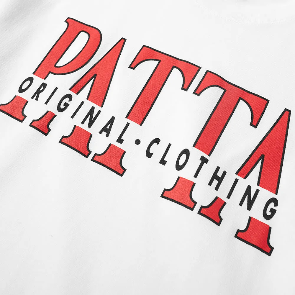 Patta Pacing Heavy TeeWhite