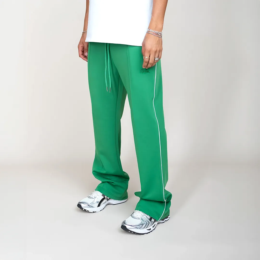 Perfect Piping Track Pants ( Green)