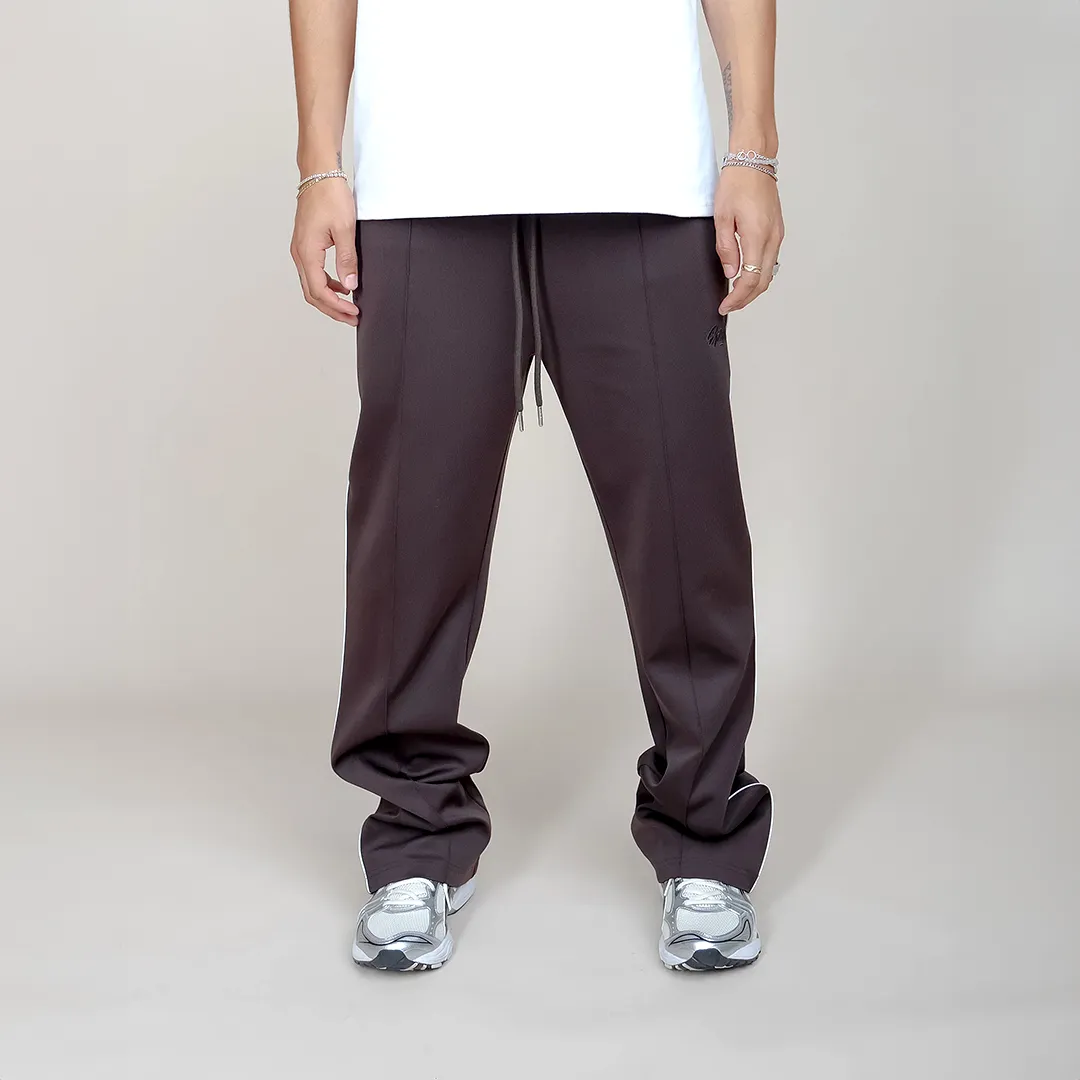 Perfect Piping Track Pants(Brown)