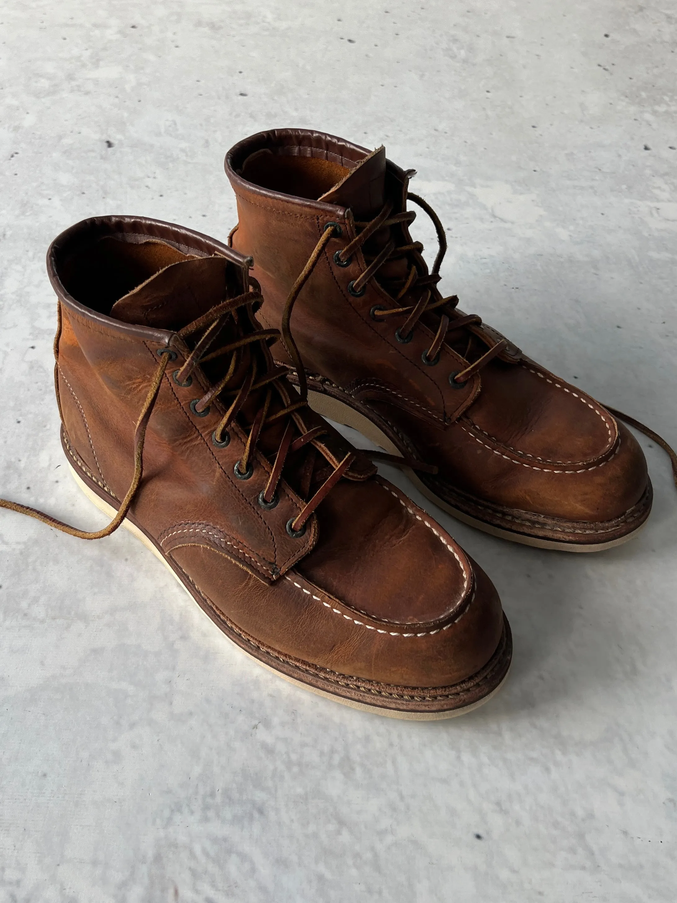 Redwing 'Made in USA' Moc Toe Boots (UK 9)