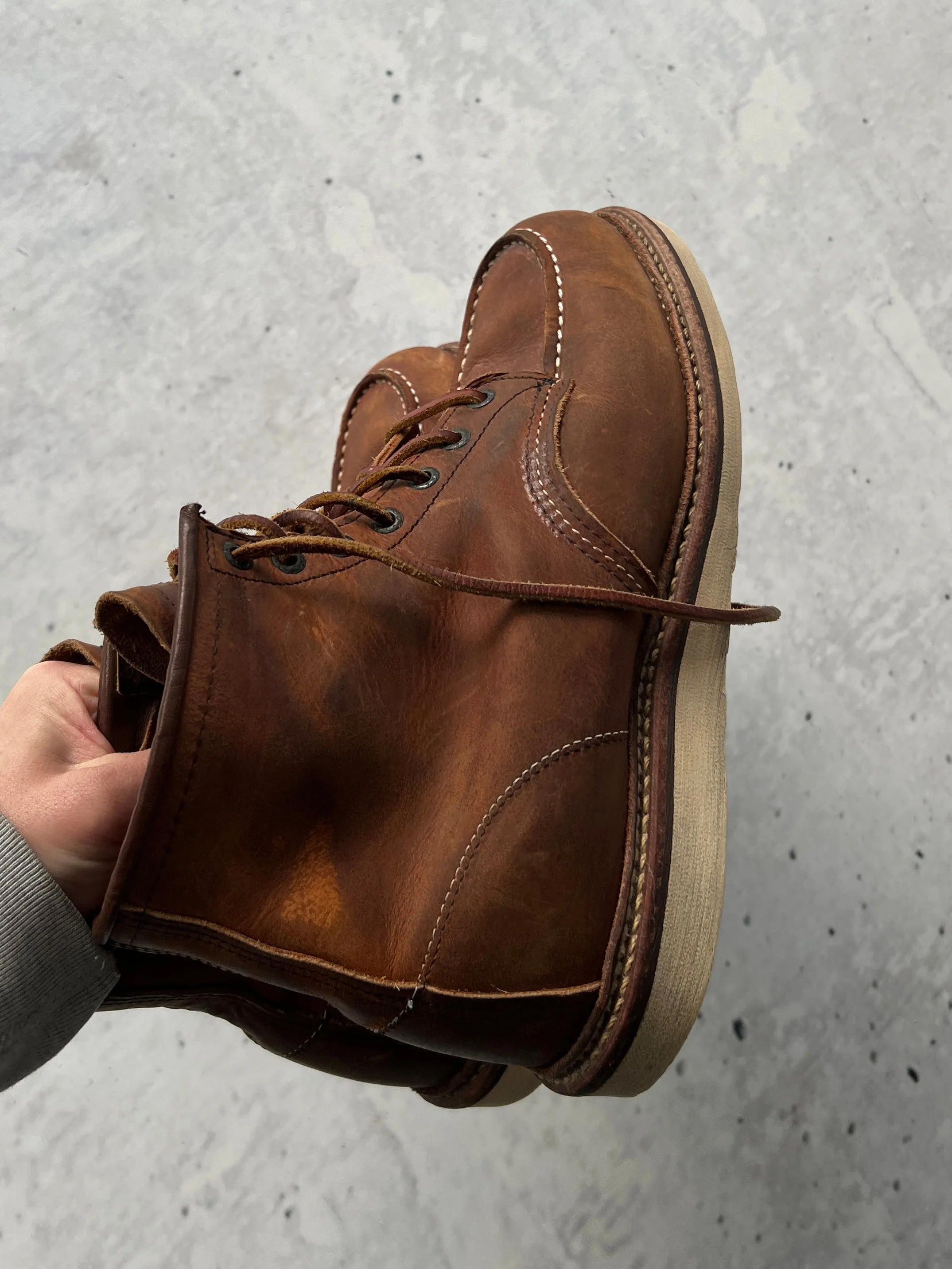 Redwing 'Made in USA' Moc Toe Boots (UK 9)