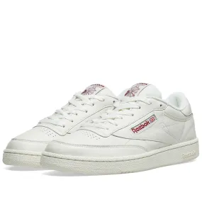 Reebok Club C 85 Vintage LeatherVintage Chalk & Meteor Red