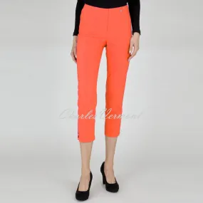 Robell Lena 09 - 7/8 Cropped Trouser 52550-5499-320 (Bright Peach)