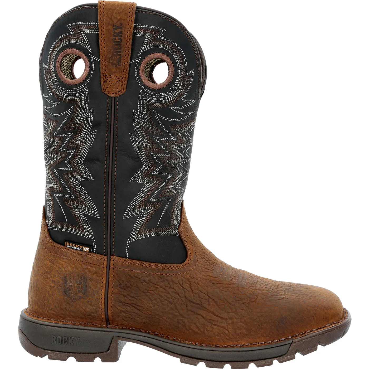 Rocky Legacy 32 Steel Toe Waterproof Western Boot