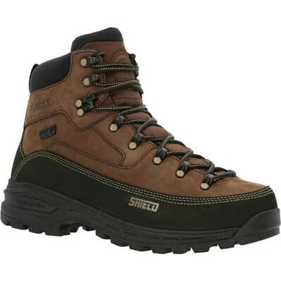 Rocky Men's MTN Stalker Pro Waterproof 6-In Mountain Boot in Brown/Black