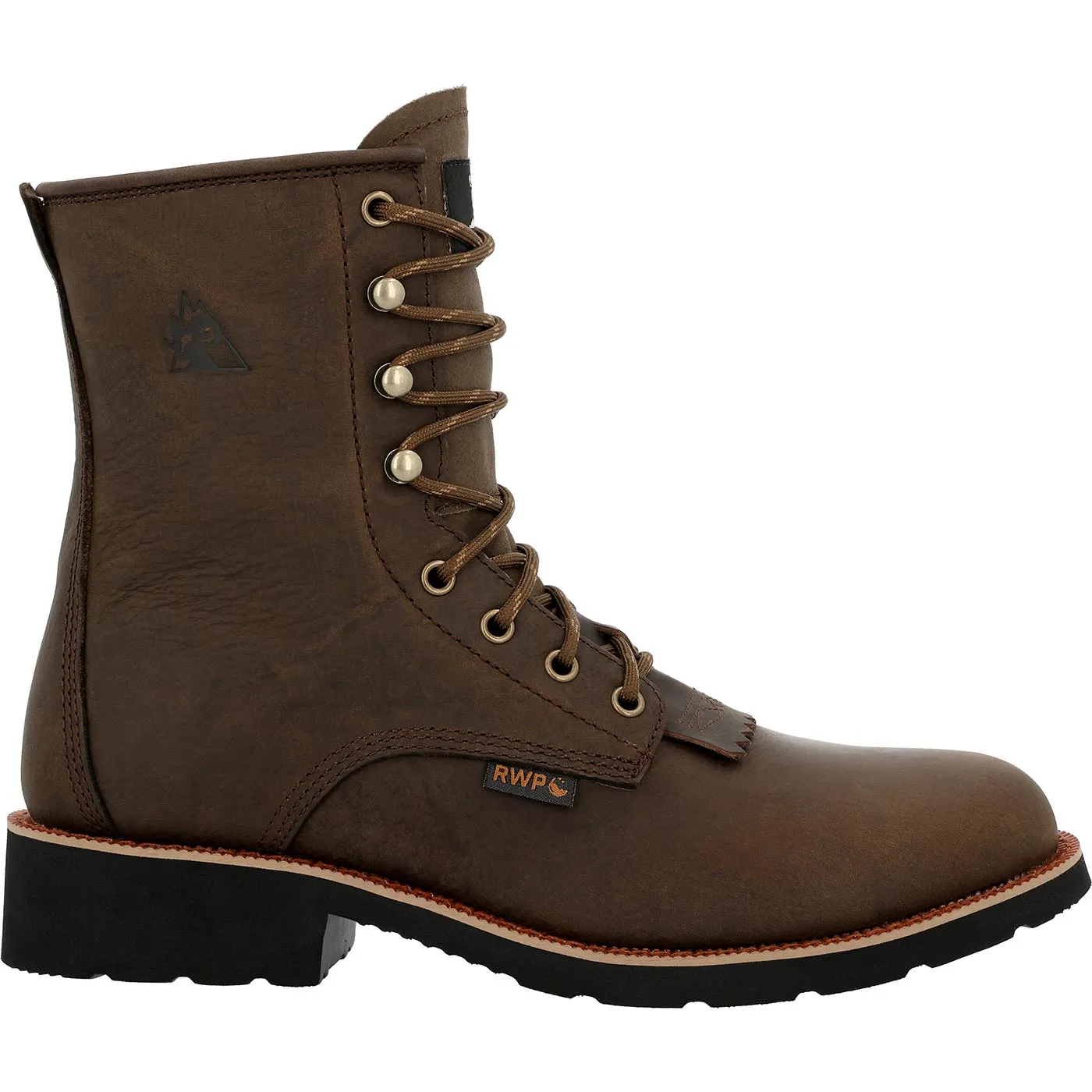 Rocky MonoCrepe 8” Steel Toe Western Boot