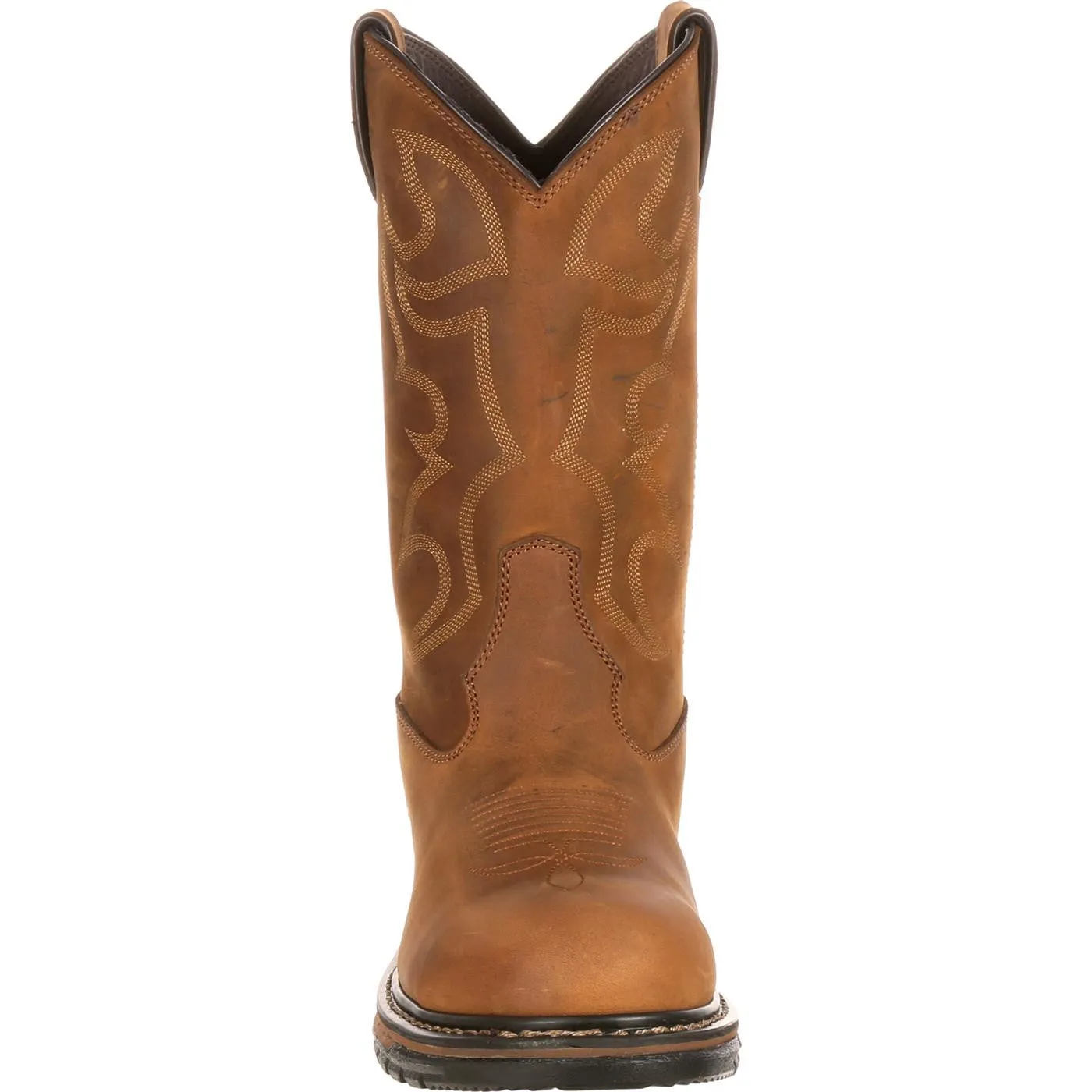 Rocky Original Ride Branson Roper Steel Toe Waterproof (Aztec Crazy Horse)