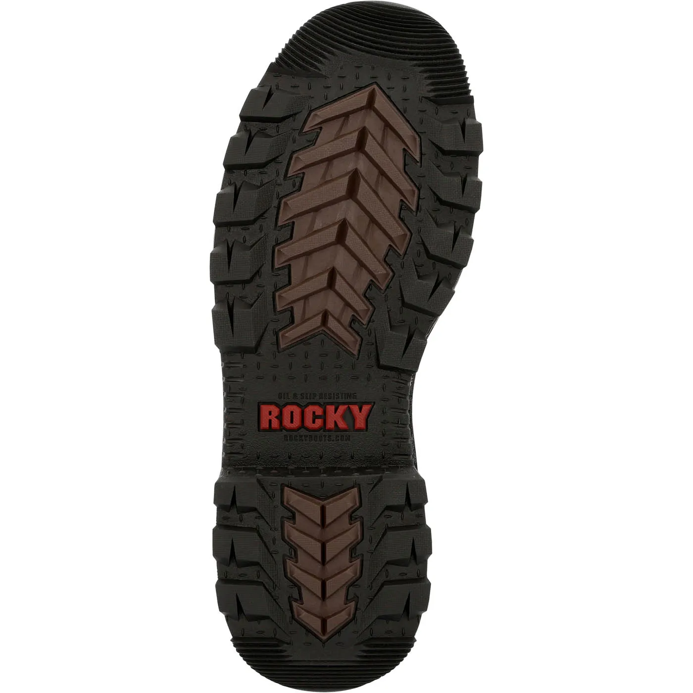 Rocky Rams Horn Lace to Toe Waterproof Work Boot