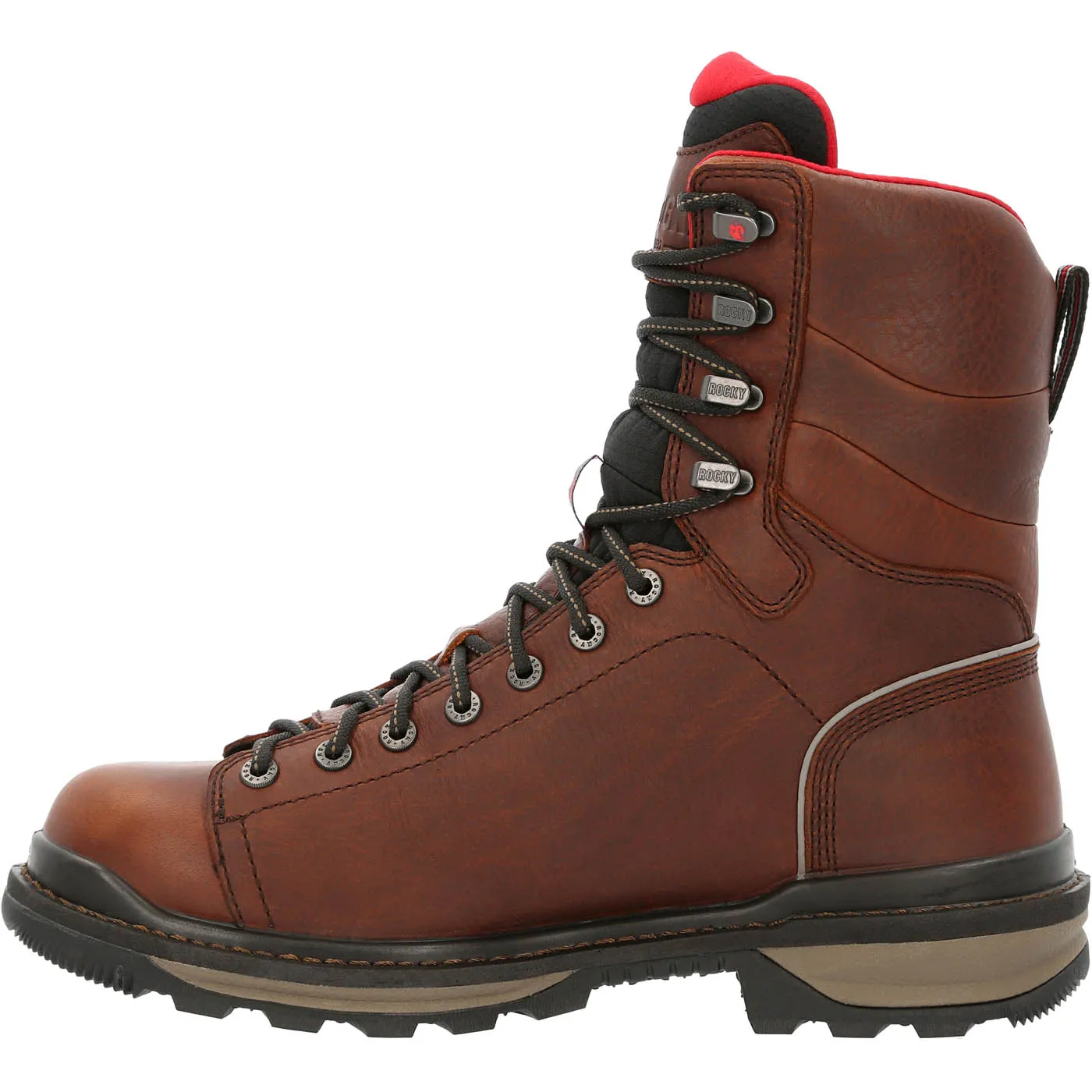 Rocky Rams Horn Lace to Toe Waterproof Work Boot