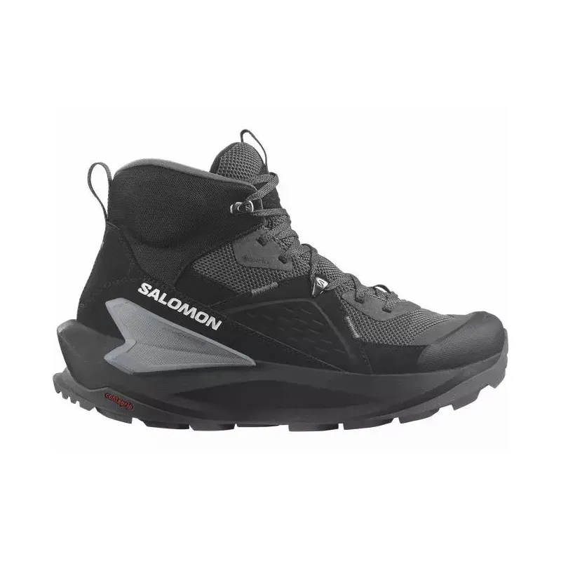 SALOMON ELIXIR MID GTX BLACK/MAGNET/QUIET SHADE FOR MEN'S