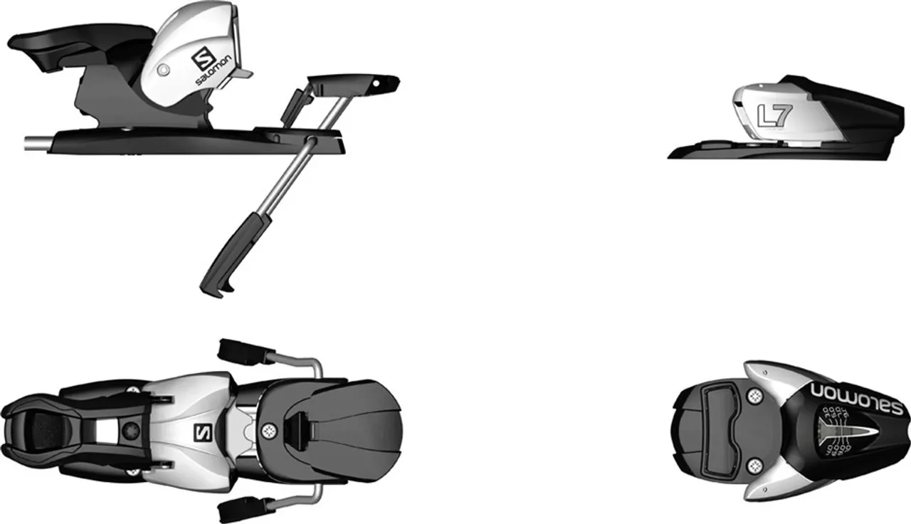 Salomon L7 Jr Ski Bindings 2015