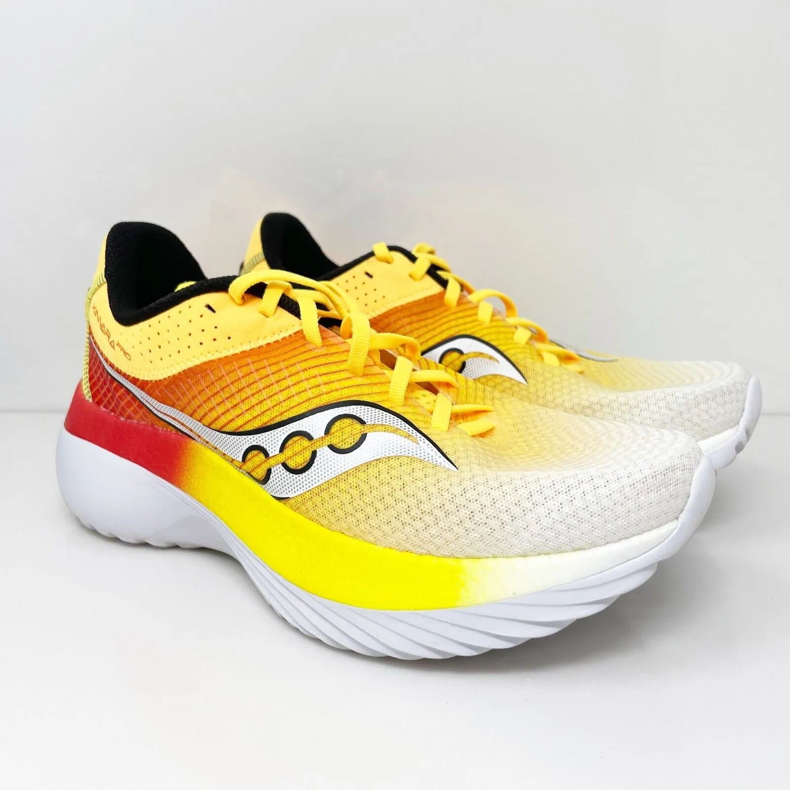 Saucony Mens Kinvara Pro S20847-138 Multicolor Running Shoes Sneakers Size 10