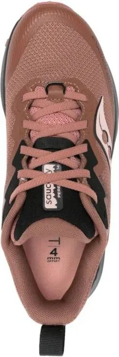 Saucony Peregrine 14 logo-print sneakers Pink