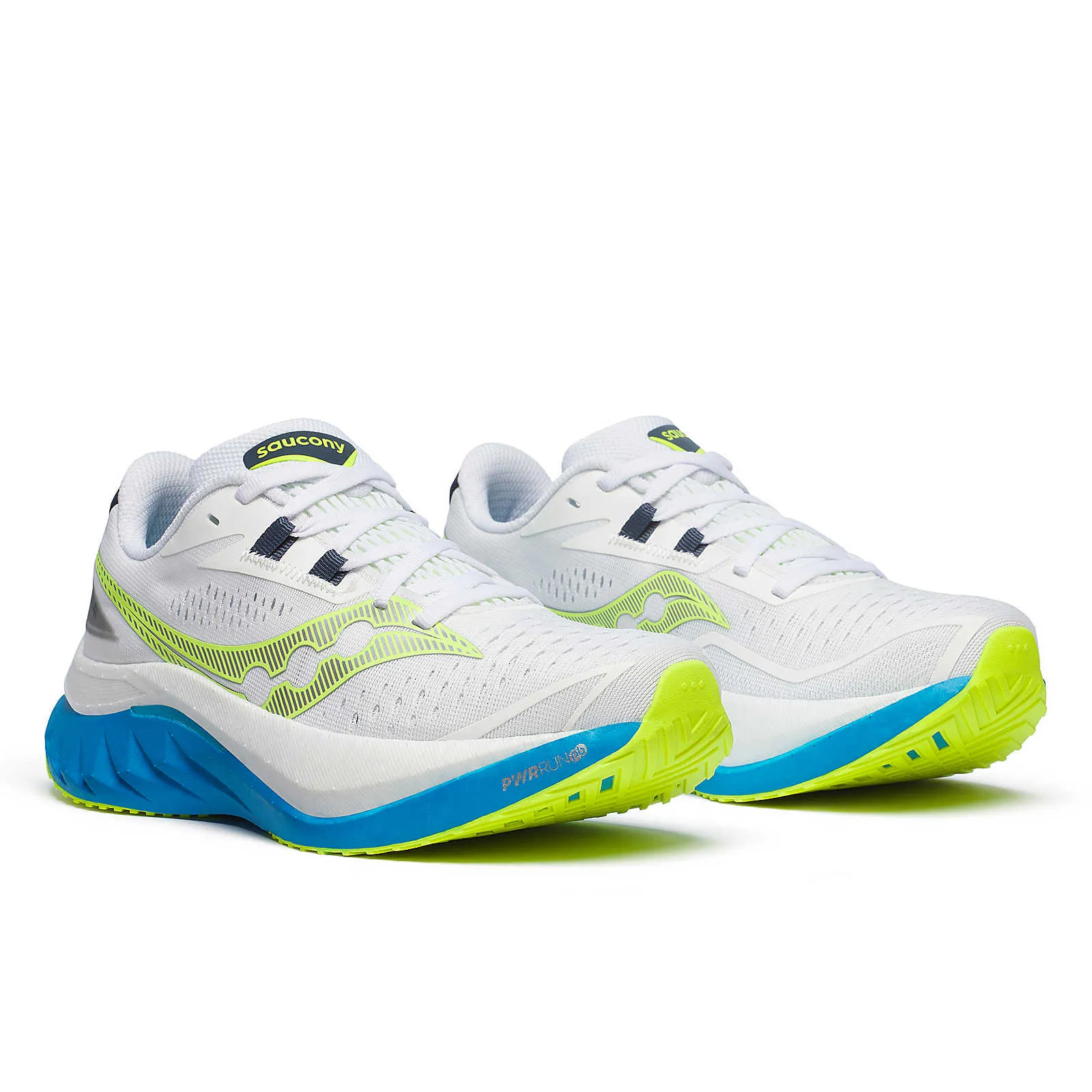 Saucony Women's Endorphin Speed 4 Running Shoes White / Viziblue