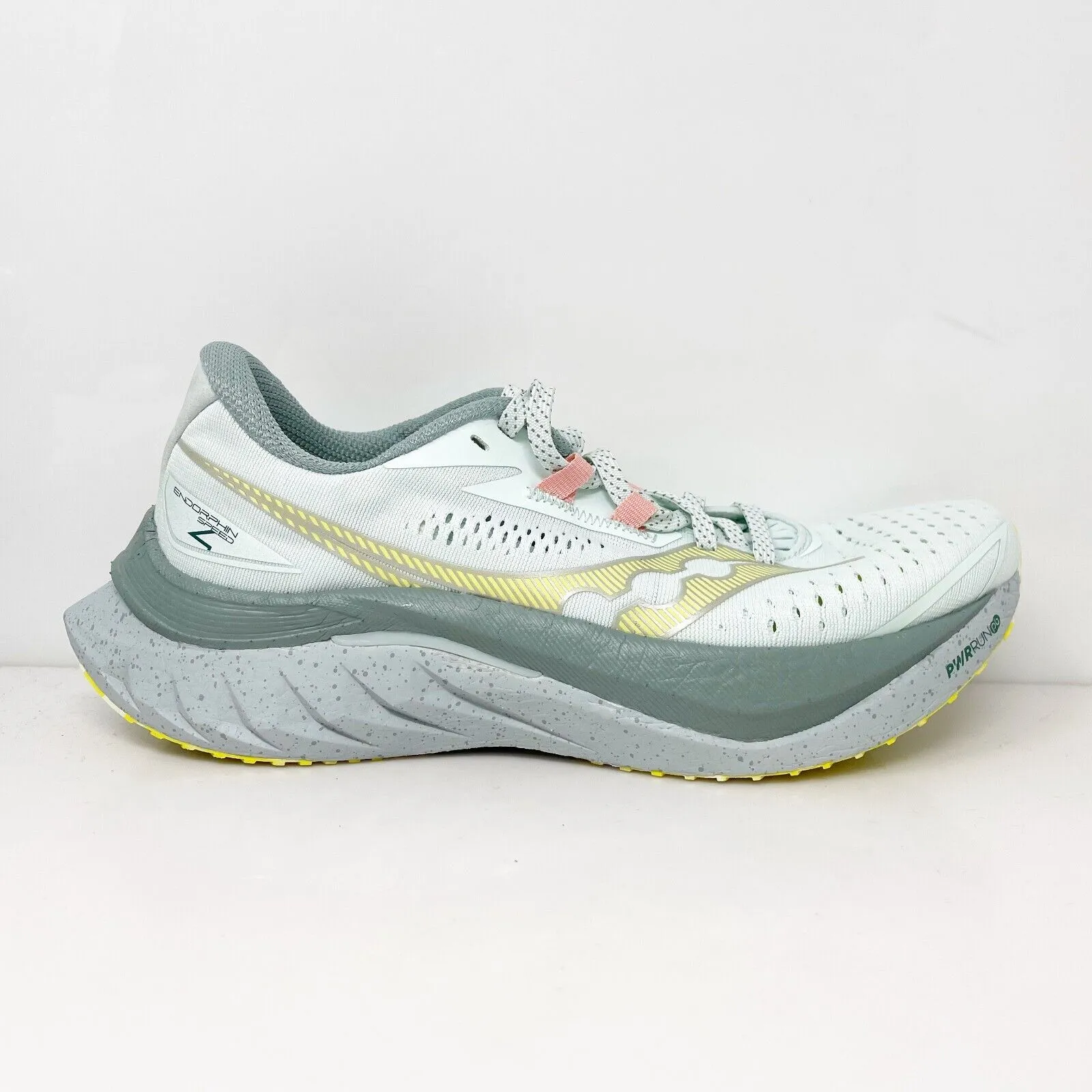 Saucony Womens Endorphin Speed 4 S10940-96 White Running Shoes Sneakers Size 8.5