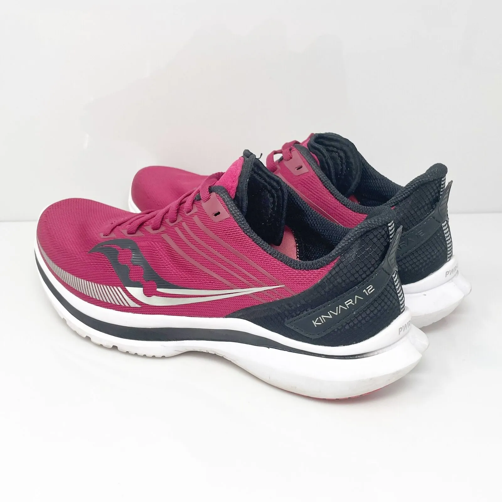 Saucony Womens Kinvara 12 S10619-55 Red Running Shoes Sneakers Size 9