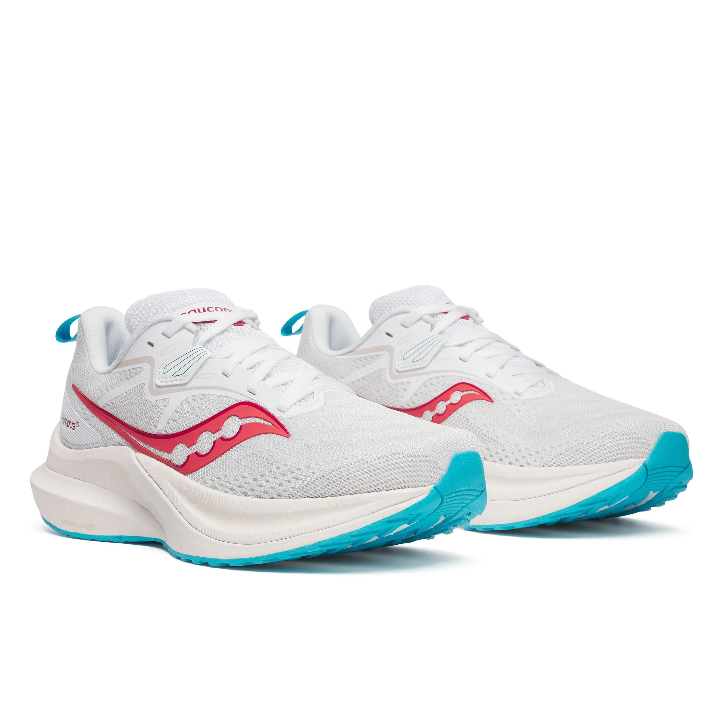 Saucony Women's Tempus 2 Running Shoes White / Cayenne