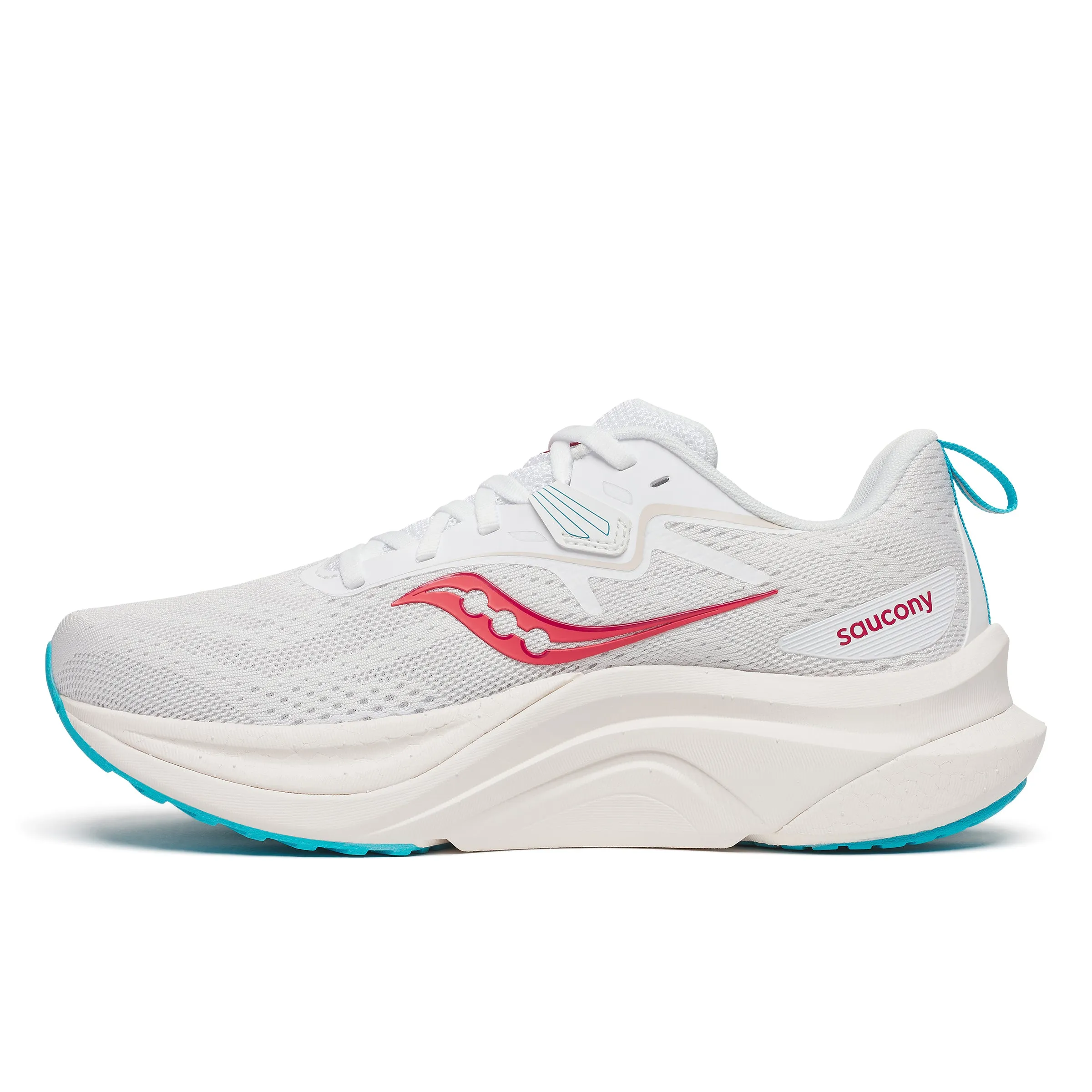 Saucony Women's Tempus 2 Running Shoes White / Cayenne