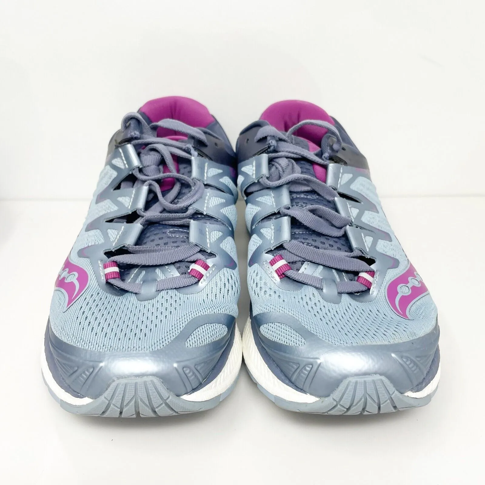 Saucony Womens Triumph Iso 4 S10414-1 Gray Running Shoes Sneakers Size 8.5 W