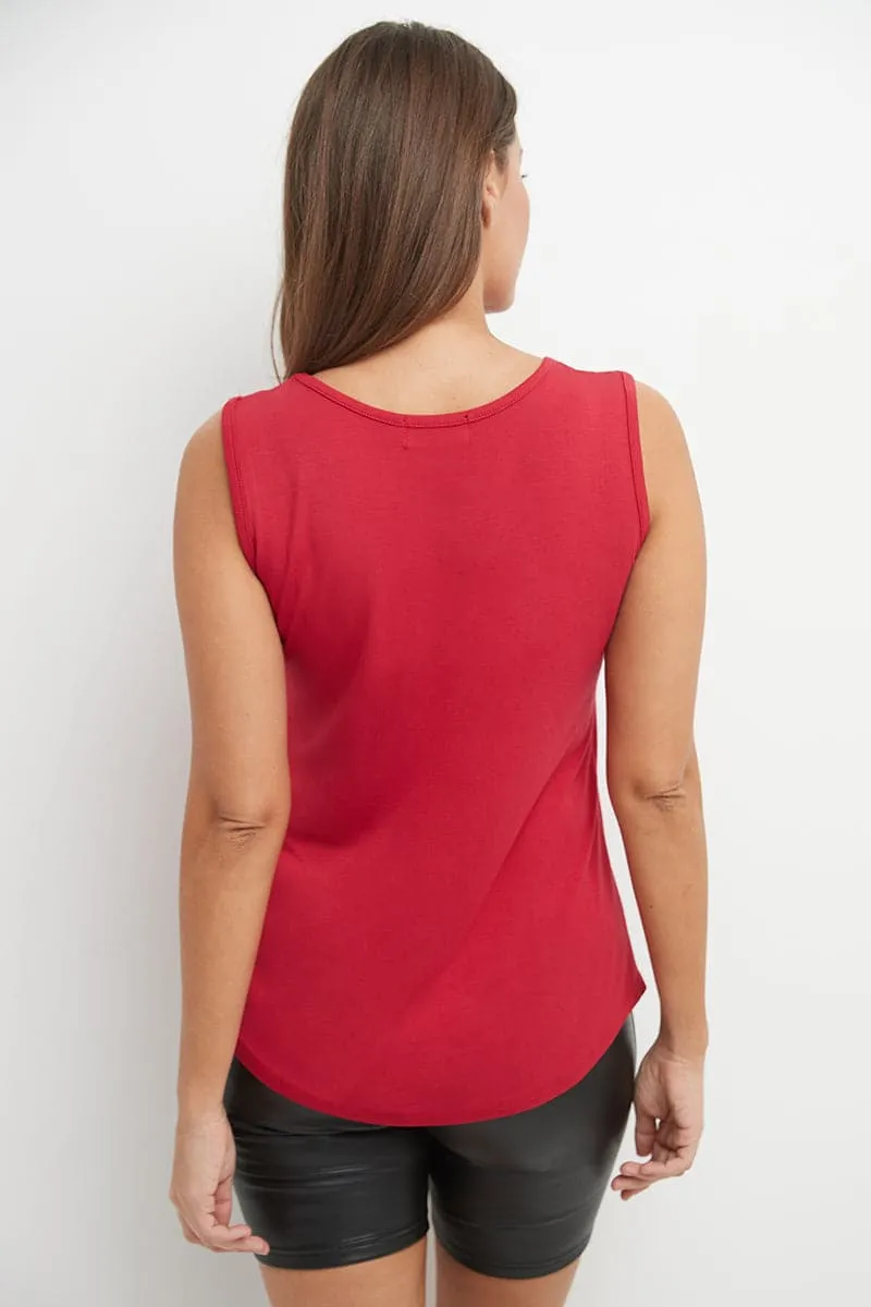 Sleeveless Business Casual Top