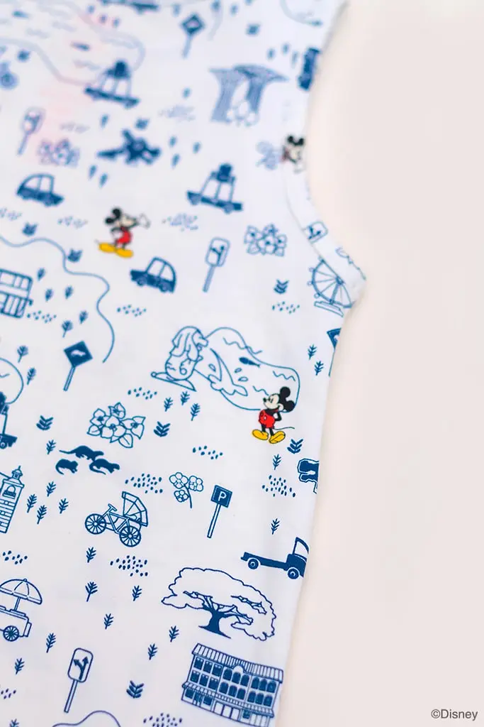 Sleeveless Romper - Blue Road Trip Mickey