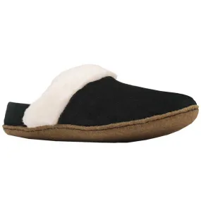 Sorel Nakiska Slide III Slipper Black/ Natural (Women's)