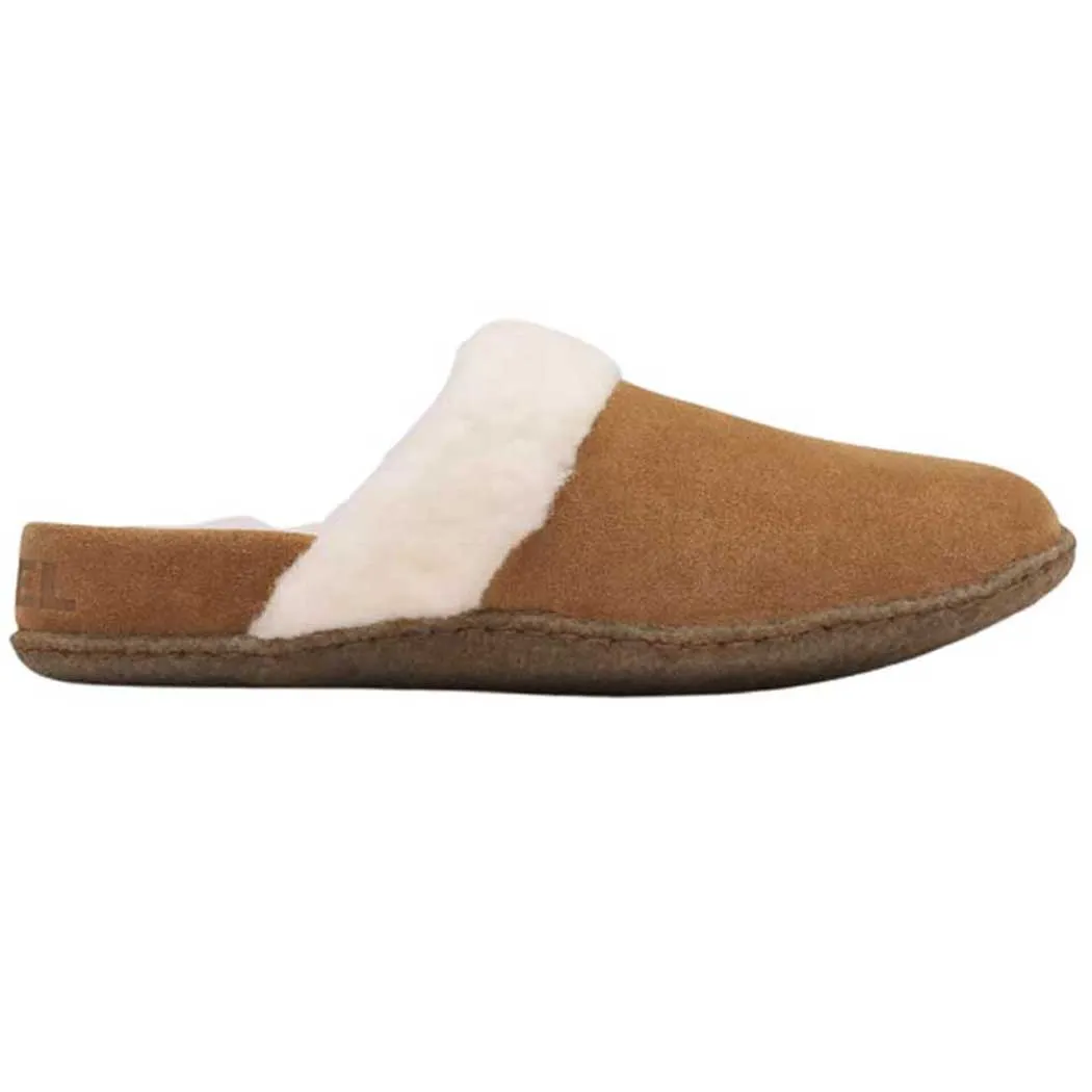 Sorel Nakiska Slide ll Slipper Camel Brown/Natural (Women's)