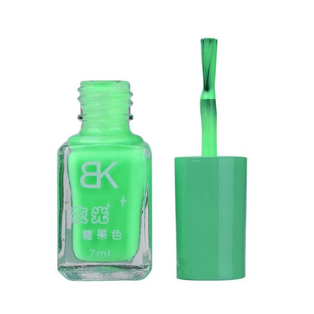 Stylish Neon Glowing Nail Gel UV Gel Polish for Glow in the Dark