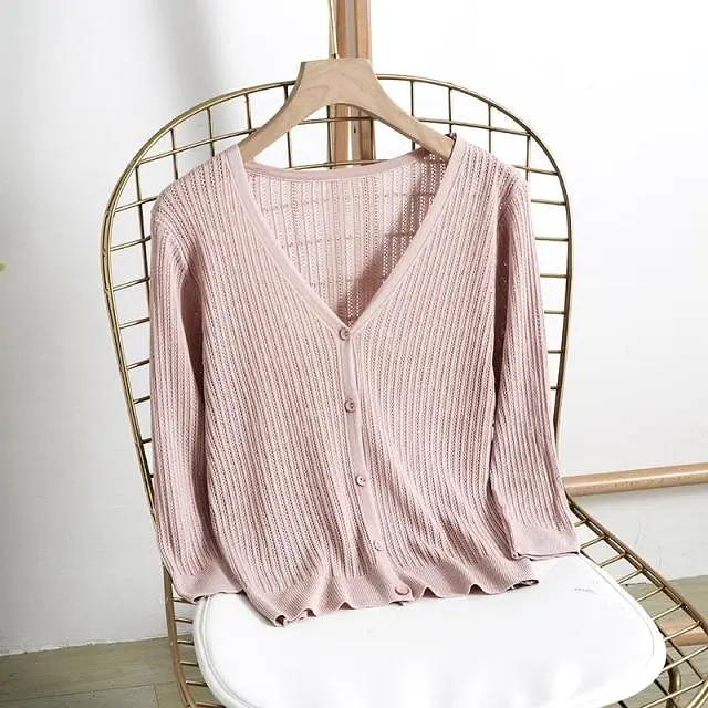 Summer Cardigan Sweaters For Women