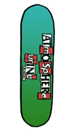 Supreme ANTIHERO Skateboard Deck Blue/Green