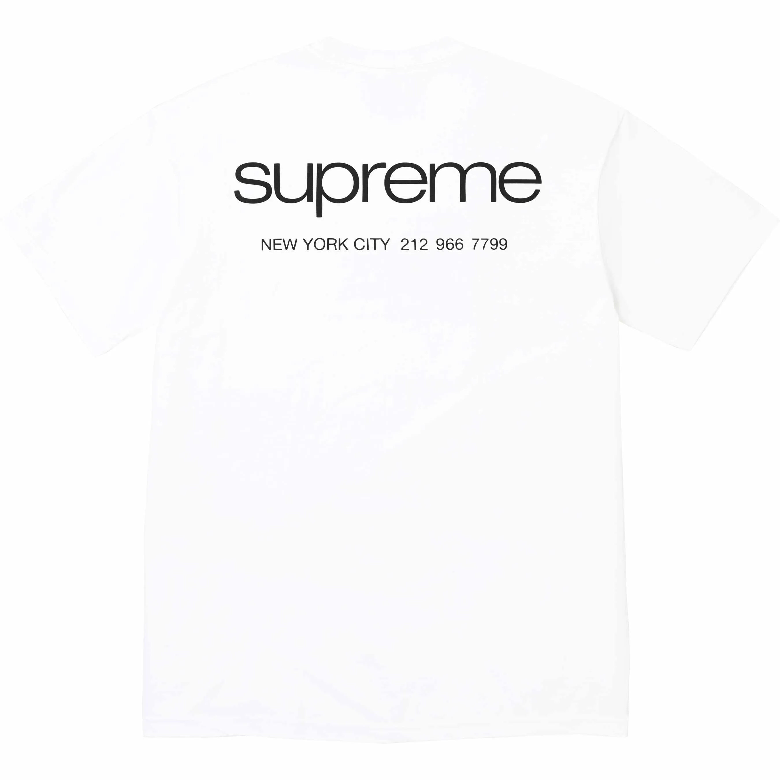 Supreme NYC Tee White