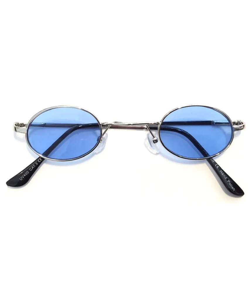 Thin Oval Sunglasses