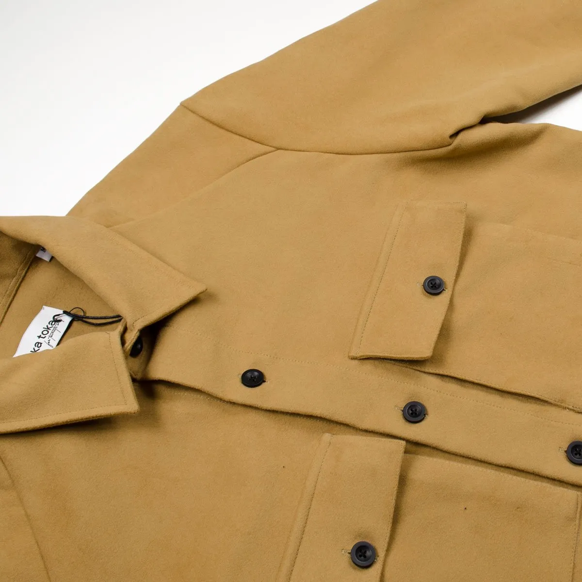 Toka Toka - Vars Work Shirt - Cheminée (Camel)