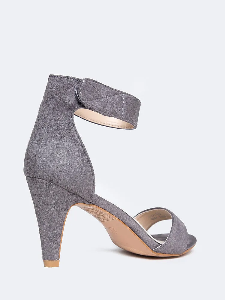 Velcro Ankle Strap Heel