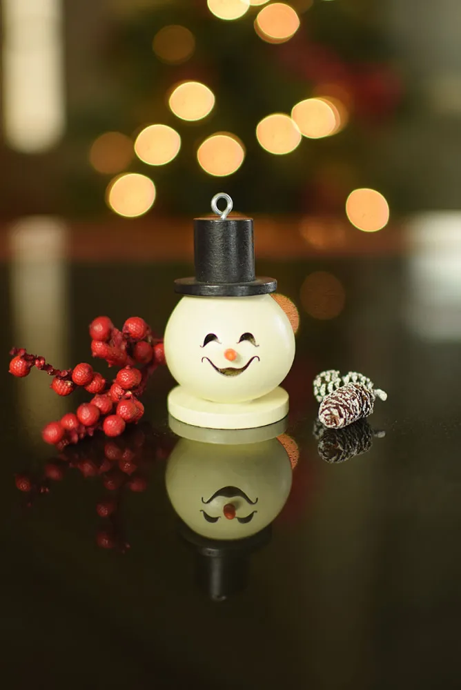 Wallie Snowman Head Gourd - Available in Multiple Sizes