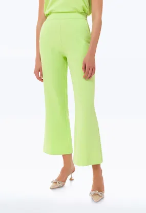 Wide Leg Straight Solid Trouser